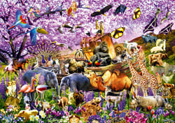 Puzzle 1000 pièces - Two By Two at Noah's Ark - Bluebird Puzzle