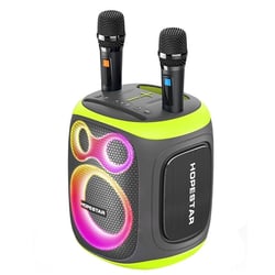 Enceinte Waterproof Puissante Bluetooth Extérieure Avec Microphone Autonomie Longue Gris YONIS