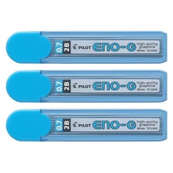 Mine de rechange pour porte-mine PILOT - ENO-G Graphite - 2B - 0.7 mm - Lot de 3 étuis de 12 mines