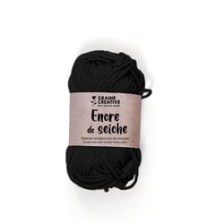 Fil de coton Amigurumi Noir Encre de sèche