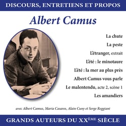Discours, entretiens et propos : Albert Camus - CD