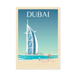 Affiche 30x40 cm - Dubai - Olahoop Travel Posters