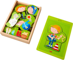 Puzzle En Bois Des Métiers - Haba
