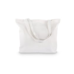 Sac Shopper blanc 46x35cm
