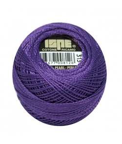 Coton perlé ISPE N°8 - 10GR - Distrifil 313 Violette