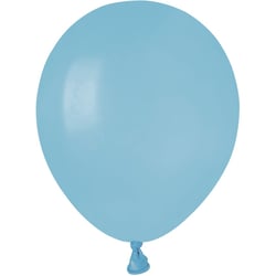50 Ballons Bleu pastel Mat Ø13cm