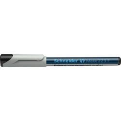 Lot de 10 marqueurs universels non-permanents - SCHNEIDER - Pointe fine 0,7 mm - Noir