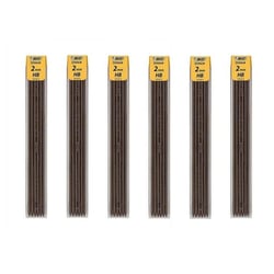 Mine de rechange pour porte-mine - BIC - Mines CRITERIUM HB 2 mm - Lot de 6