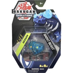 Bakugan evolutions geogan : ghost beast avec carte - geogan bleu - saison 4 - spin master 20140051