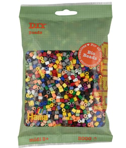 3 000 perles standard MIDI (Ø5 mm) BIO mix 15 couleurs