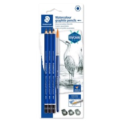 3 crayons mine graphite - Aquarellable - 8B 6B 4B - Mars Lumograph Aquarell - Staedtler