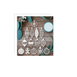 Die Noël - Set de 15 boules de Noël
