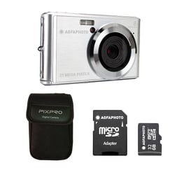 AGFA PHOTO Realishot DC5200 - Appareil Photo Numérique Compact, CMOS 21MP, Écran LCD 2,4", Zoom Digital 8x, Vidéo HD 720p, Batterie Lithium, Cartes SD, Modes Scène