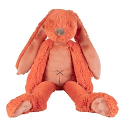 Peluche Lapin Richie Orange 38 cm - Happy Horse