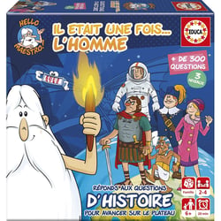 Jeu éducatif - Il était une fois la vie L'homme - Questions d'histoire - Educa Borras