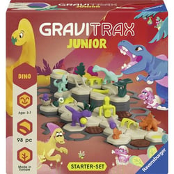 GraviTrax Junior Starter Set Dino - Circuit de billes pour enfants et adultes à partir de 3 ans
