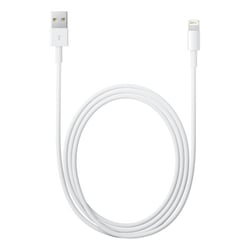 Avizar Cable Usb Compatible pour iPhone Ipad iPod 2 Mètres Blanc
