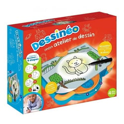 Dessineo pas a pas : mon atelier de dessin - machine pupitre lumineux - nathan - 31144