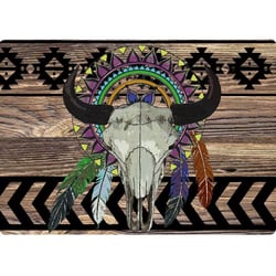Tapis de souris Buffle Amérindiens 27 x 19 cm