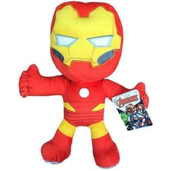 Peluche avengers : iron man 31 cm - marvel - personnage dc - doudou licence