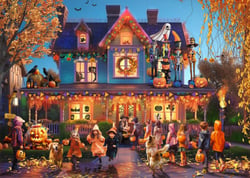 Puzzle 500 pièces - Halloween - Bluebird Puzzle