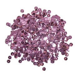Paillettes bombées, 6mm ø, rose ancien, boîte - 4000 pces