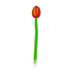 Stylo encre noire - Tulipes - Pylones