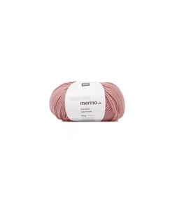 Fil de laine à tricoter ESSENTIALS MERINO DK - Rico Design 16 Rose
