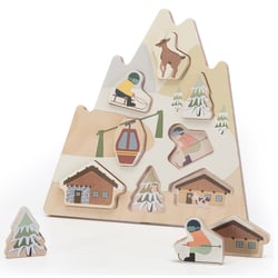 Puzzle d'encastrement Les Dolomites - Sevi