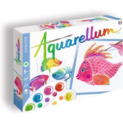 Aquarellum junior aquarium poissons - peinture - sentosphere - 670 - loisirs créatifs