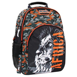 Sac à dos Lion Animal Planet Africa Wild 45 CM - 2 compartiments