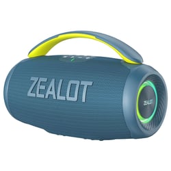 Enceinte Bluetooth Puissante 50W Portable RGB Pour Extérieur Longue Autonomie Bleu YONIS