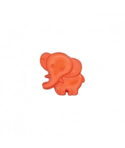 Bouton Eléphant à queue 19mm - Prym Orange