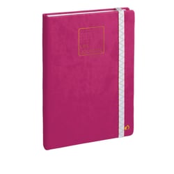 CARNET RIGIDE A5 - 224 PAGES ML Life Journal - 15x21 cm - avec élastique