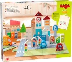Blocs et puzzle vie citadine - Haba