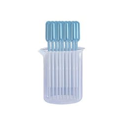 10 pipettes graduées - 3ml - Plastique transparent + 1 bécher gradué offert - Cléopâtre