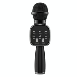 Microphone Bluetooth Sans Fil Rose Qualité Audio TWS Batterie Longue Durée YONIS
