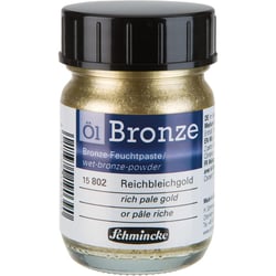 Pigment - Or pâle riche - Schmincke Aqua Bronze - Pour aquarelle et gouache - 125g