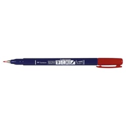 Lot de 6 feutres pinceaux - TOMBOW - Fudenosuke - Pointe dure - Couleurs assorties