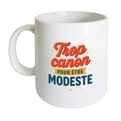 Mug trop canon pour être modeste