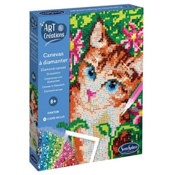 Canevas a Diamanter – Chaton - Sentosphere - Bleu