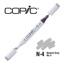 Copic - Marqueur à l'alcool Copic Marker N4 Neutral Gray No.4