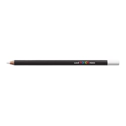 Crayon de couleur POSCA - Blanc - Mine ultra-résistante - Diluable à l'eau et aux solvants