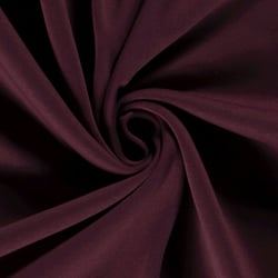 Tissu Molleton Sweat uni Bordeaux foncé