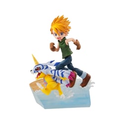 Digimon Adventure G.E.M. Series - Statuette Yamato Ishida & Gabumon 2022 Ver. 12 cm