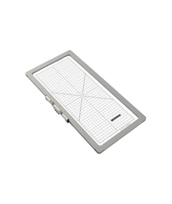 Cadre de broderie magnétique à bordure moyenne - 40 x 16,5cm - Bernina Blanc