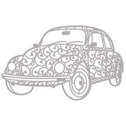 Delicate Die- Vintage Car, 11,7x7,2cm,Etui 1pce.
