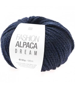 Pelote de laine et alpaga à tricoter FASHION ALPACA DREAM 50GR - Rico Design 21 Bleu