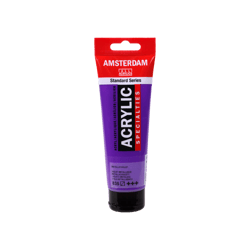 Peinture Acrylique en tube - Violet métallique - 835 - Amsterdam - 120ml