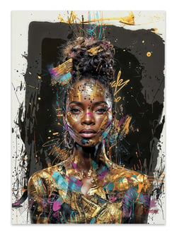 Affiche 50 x 70 cm -  Woman Soul - Georges